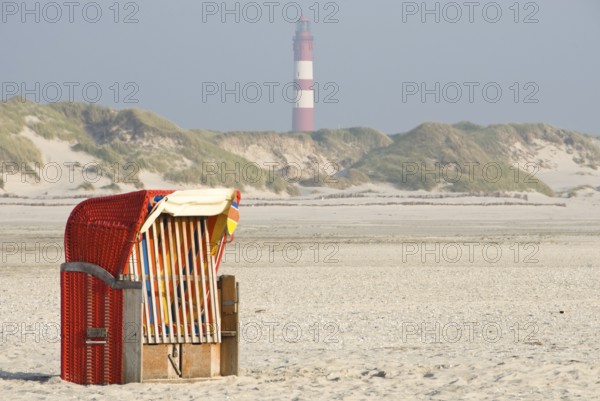 Impressions of the beach in the village of Süddorf on the North Frisian island of Amrum, Amrum, Süddorf beach, North Frisia, Germany