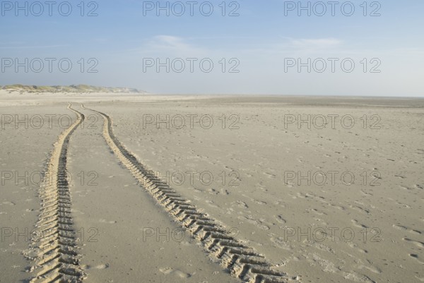 Impressions of the beach in the village of Süddorf on the North Frisian island of Amrum, Amrum, Süddorf beach, North Frisia, Germany