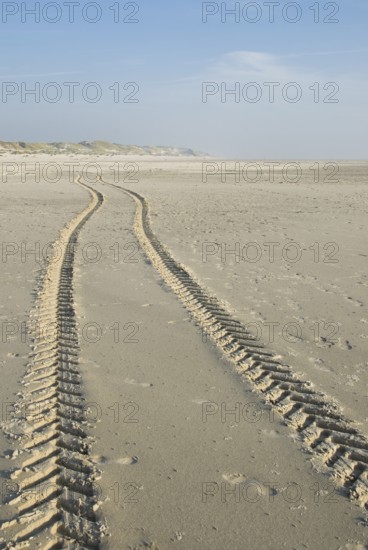 Impressions of the beach in the village of Süddorf on the North Frisian island of Amrum, Amrum, Süddorf beach, North Frisia, Germany