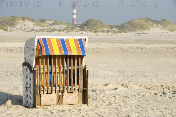 Impressions of the beach in the village of Süddorf on the North Frisian island of Amrum, Amrum, Süddorf beach, North Frisia, Germany