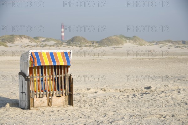 Impressions of the beach in the village of Süddorf on the North Frisian island of Amrum, Amrum, Süddorf beach, North Frisia, Germany