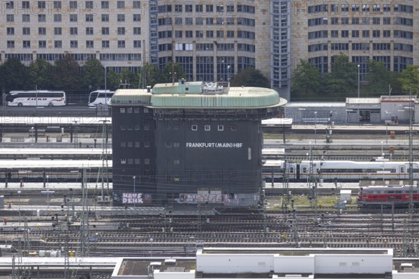 Frankfurt Central Station is one of the main transport hubs of the Main metropolis, Frankfurt am Main, Hesse, Germany