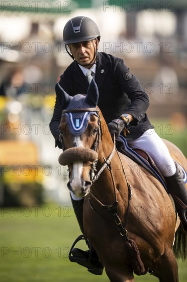 Sameh El Dahan or Great Britain, riding WKD Toronto competes in the 2025 Spruce Meadows Masters on September 4, 2025 in Calgary, Alberta, Canada, North America