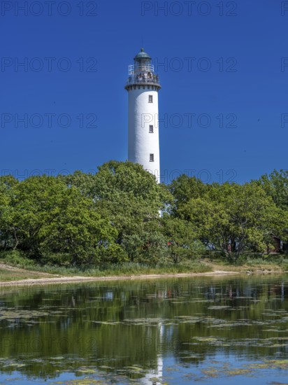 Long Erik Lighthouse, Long Erik, on the northern tip of the Swedish Baltic Sea island of Öland, Stora grundet, Öland, Sweden