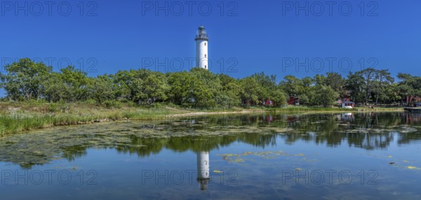 Long Erik Lighthouse, Long Erik, on the northern tip of the Swedish Baltic Sea island of Öland, Stora grundet, Öland, Sweden