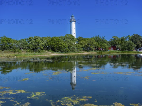 Long Erik Lighthouse, Long Erik, on the northern tip of the Swedish Baltic Sea island of Öland, Stora grundet, Öland, Sweden