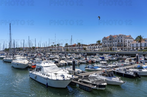 Marina Vila Real de Santo António, town on the border with Spain, Vila Real de Santo António, Algarve, Portugal