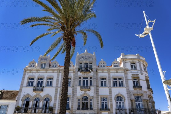 Bordoy Grand House Algarve, hotel from 1926 at the marina Vila Real de Santo António, place at the border to Spain, Vila Real de Santo António, Algarve, Portugal