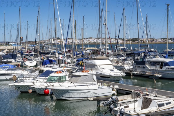 Marina Vila Real de Santo António, town on the border with Spain, Vila Real de Santo António, Algarve, Portugal