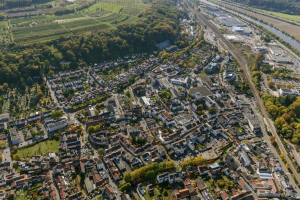 Aerial photo, Saar, Merzig, Saarland, Germany, Europe, birds-eyes view, aerial photography, aerial photography, overview, overview, bird's eye view