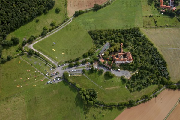 Ronneburg, Germany, Europe, aerial view, birds-eyes view, aerial photography, aerial photography, overview, overview, bird's eye view