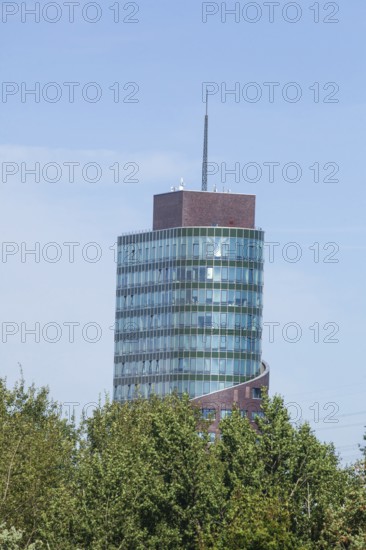 Channel Tower office building and tower block, Harburg, Hamburg, Germany