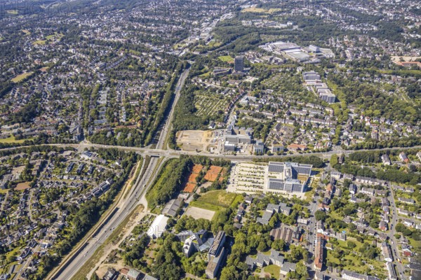 Aerial view, seven stones, Philippstraße 3 Alt-Vonovia, Wiemelhausen, Bochum, Ruhr area, North Rhine-Westphalia, Germany, DE, Europe, birds-eyes view, aerial photography, aerial photography, overview, bird's-eye view, urban planning, reconstruction measures, construction site, overplanning