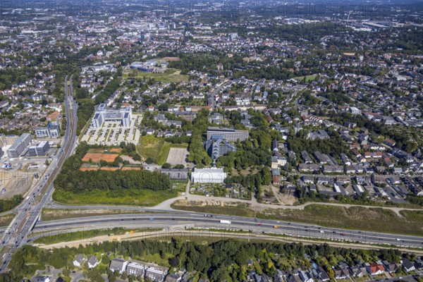 Aerial view, seven stones, Philippstraße 3 Alt-Vonovia, Wiemelhausen, Bochum, Ruhr area, North Rhine-Westphalia, Germany, DE, Europe, birds-eyes view, aerial photography, aerial photography, overview, bird's-eye view, urban planning, reconstruction measures, construction site, overplanning