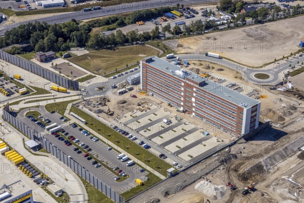 Aerial view, MARK 51°7, Laer, Bochum, Ruhr area, North Rhine-Westphalia, Germany, DE, Europe, birds-eyes view, aerial photography, aerial photography, overview, bird's eye view, urban planning, reconstruction measures, construction site, overplanning