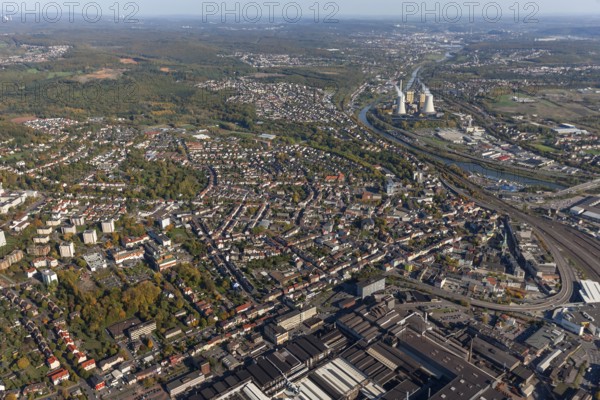 Völklingen, Saarland, Germany, Europe, aerial view, birds-eyes view, aerial photography, aerial photography, overview, overview, bird's eye view