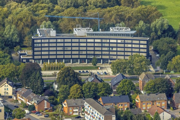 Aerial photo, Westnetz Gmbh training centre Wesel in Wesel, Lower Rhine, North Rhine-Westphalia, Germany, training centre, DE, Europe, aerial photo, aerial photography, aerial photography, overview, bird's-eye view, Wesel, birds-eyes view, overview