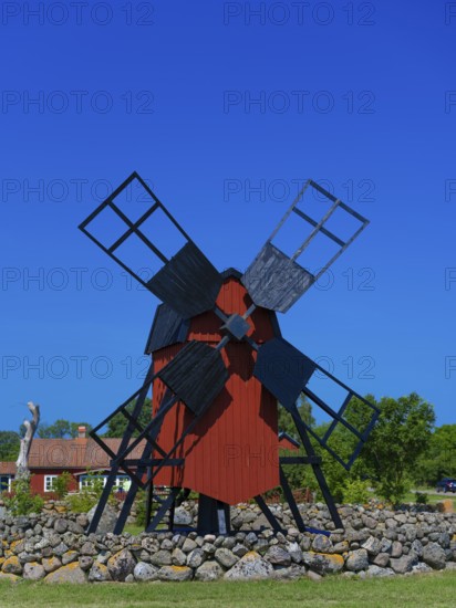 Old windmill, Löttorp-Högby, Öland, Sweden