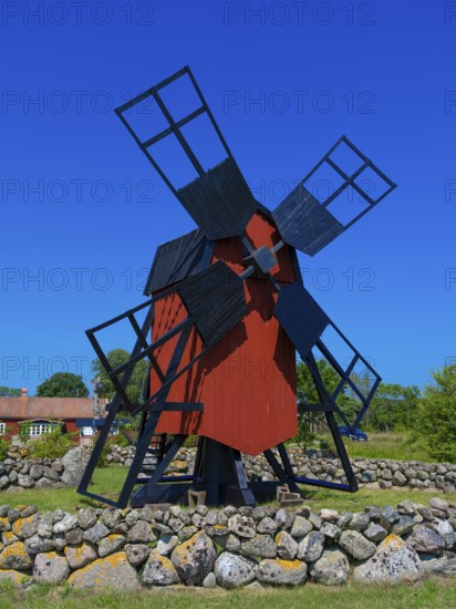 Old windmill, Löttorp-Högby, Öland, Sweden