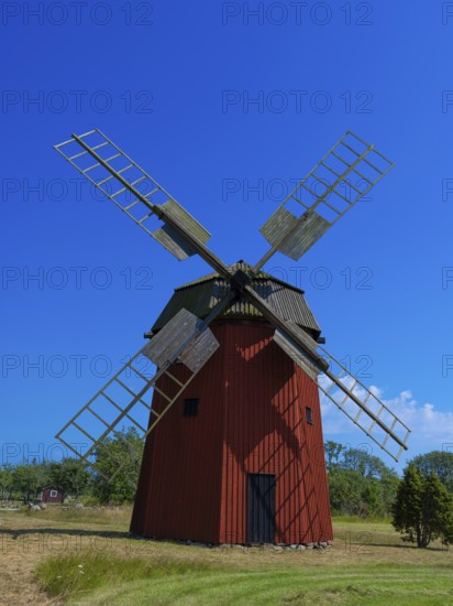 Old windmill, Dödevi, Öland, Sweden