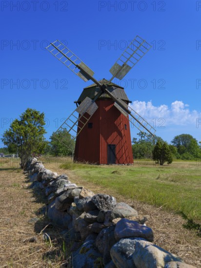 Old windmill, Dödevi, Öland, Sweden