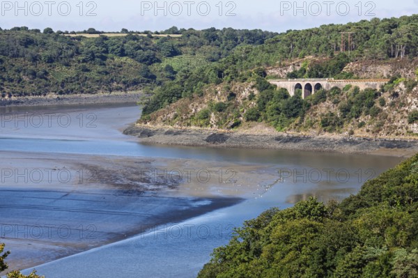 Trieux estuary, Brittany, France