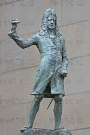 Eisenbart Fountain and monument to surgeon and physician Doctor Eisenbarth by Fritz von Graevenitz 1939, Eisenbart, sculpture, fountain, Magdeburg, Saxony-Anhalt, Germany