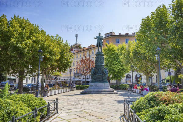 Plazza Venezia in Trieste, Friuli-Venezia Giulia, Italy