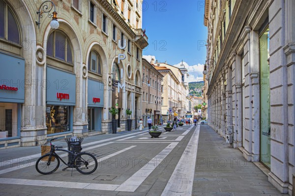 Via San Lazzario of Trieste, Friuli-Venezia Giulia, Italy