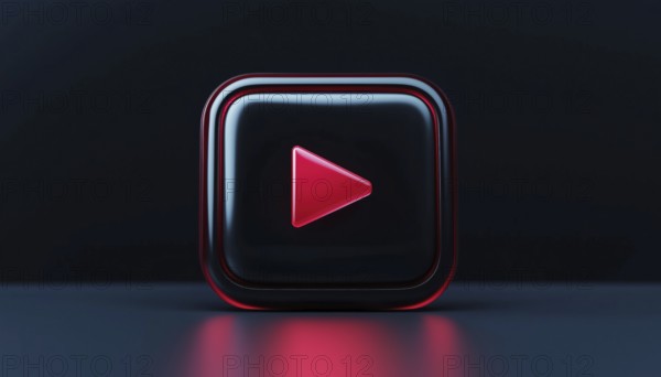 Continuous Stream Of Play Buttons: A Non-Stop Display Of The Play Button, Featuring A Repetition Of The Iconic Symbol In A Mesmerizing Sequence, AI generated