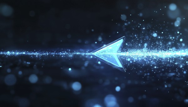 Uninterrupted Movement Of Cursor Arrow: Repeatedly Navigating With Cursor Arrow. Cursor Arrow In Persistent Motion. Consistent Utilization Of Cursor Arrow For Navigation, AI generated