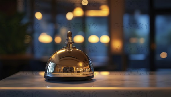 Hotel Service Bell: A Convenient Way To Request Assistance At The Hotel With Just A Simple Ring, Ensuring Prompt And Efficient Service, AI generated