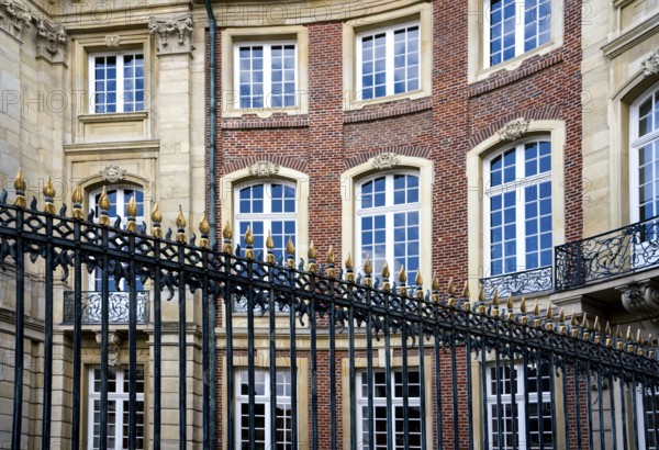 Erbdrostenhof, built between 1753 and 1757 by Johann Conrad Schlaun, Münster, North Rhine-Westphalia, Germany