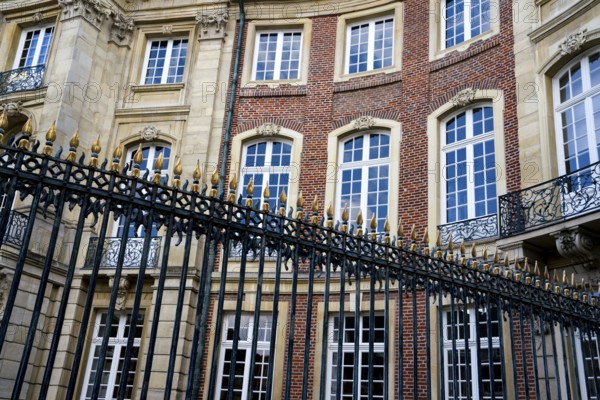 Erbdrostenhof, built between 1753 and 1757 by Johann Conrad Schlaun, Münster, North Rhine-Westphalia, Germany