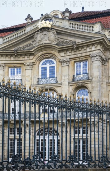 Erbdrostenhof, built between 1753 and 1757 by Johann Conrad Schlaun, Münster, North Rhine-Westphalia, Germany