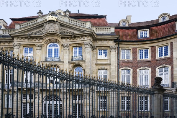 Erbdrostenhof, built between 1753 and 1757 by Johann Conrad Schlaun, Münster, North Rhine-Westphalia, Germany