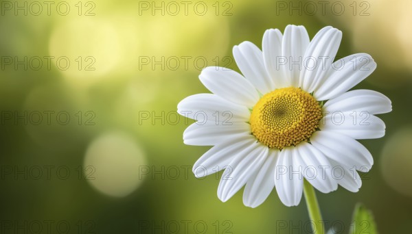 Stunning White Daisy Flower For Wedding, Birthday, Mother'S Day, And Other Special Occasion Greeting Cards And Invitations. Perfect For Seasonal Holidays, AI generated