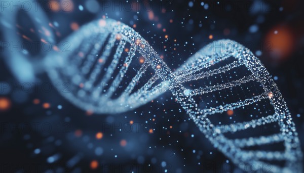 Visualizing Large Genomic Data: Exploring Agct Code, Dna Pairing, And Graphics For Your Analysis. Uncovering Genomic Insights Through Data Visualization, AI generated