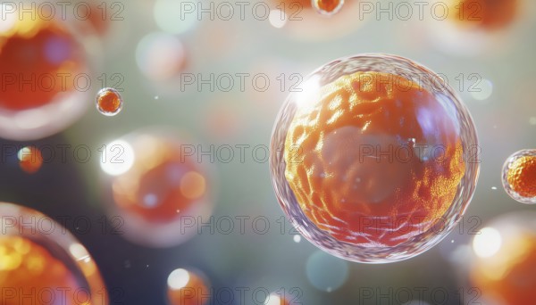 Enhancing Skin Cells With Cosmetic Molecules: A Detailed Look At The Process And Results, AI generated
