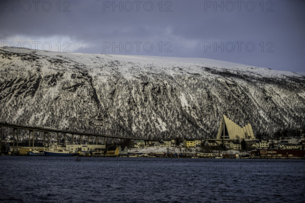 Norway Tromsø winter cold mountains