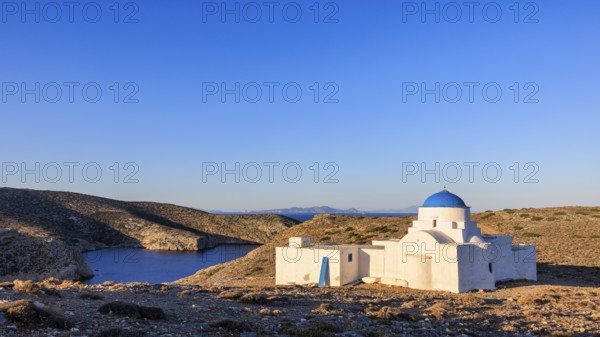 The Monastery of Agios Georgios, Sifnos, Cyclades Islands, Greece