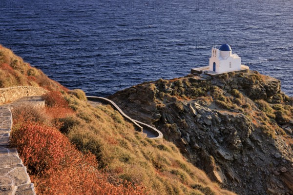 Seven Martyrs Church, Kastro, Sifnos Island, Cyclades Islands, Greece
