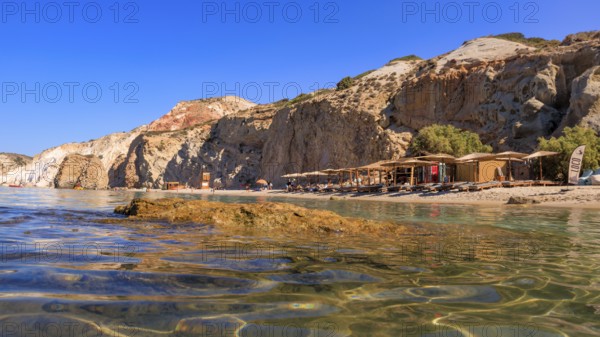Firiplaka beach, Milos, Cyclades Islands, Greece