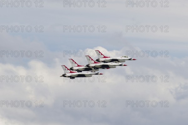 Aviation, USAF fighter jets at an air show, Mirabel, Province of Quebec, Canada