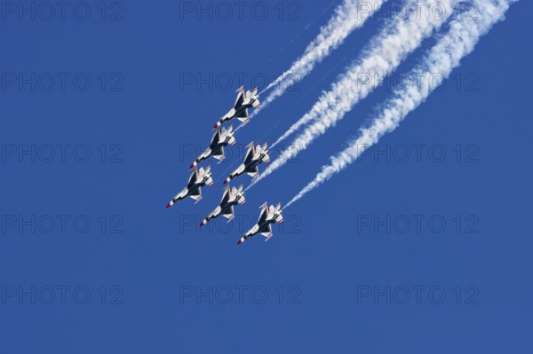 Aviation, USAF fighter jets at an air show, Mirabel, Province of Quebec, Canada