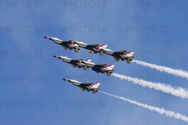 Aviation, USAF fighter jets at an air show, Mirabel, Province of Quebec, Canada