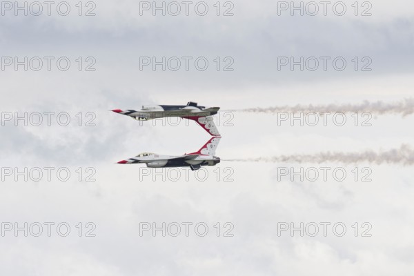 Aviation, USAF fighter jets at an air show, Mirabel, Province of Quebec, Canada
