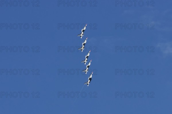 Aviation, USAF fighter jets at an air show, Mirabel, Province of Quebec, Canada
