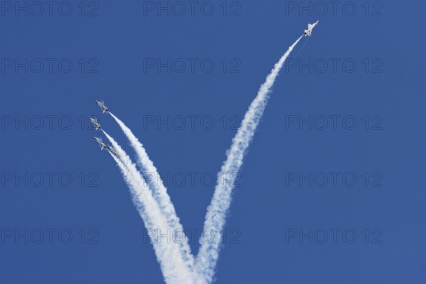 Aviation, USAF fighter jets at an air show, Mirabel, Province of Quebec, Canada
