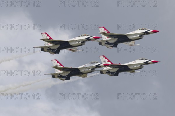 Aviation, USAF fighter jets at an air show, Mirabel, Province of Quebec, Canada